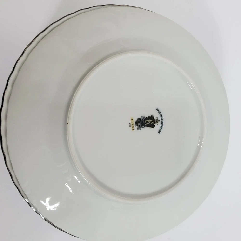 Royal Hostess Salad Plates Alyce 7.5